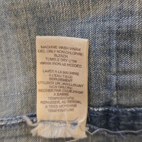 We the Free Strapless y2k Denim Dress 2 - Picture 9 of 10